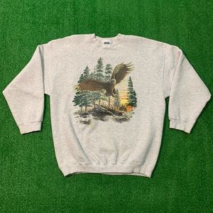 Vintage Eagle Nature Crewneck